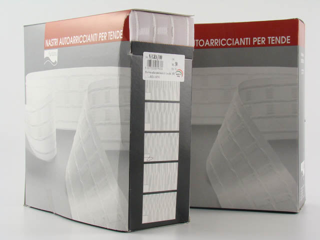 Arricciatenda aut.100mm.50mt n/gra/100