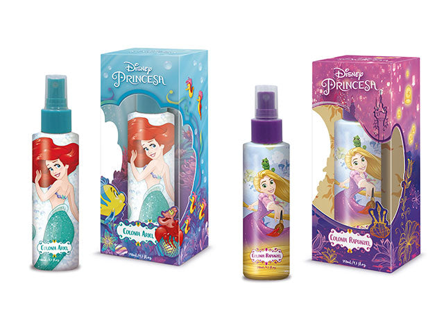 Ariel& rapunzel colonia 140ml