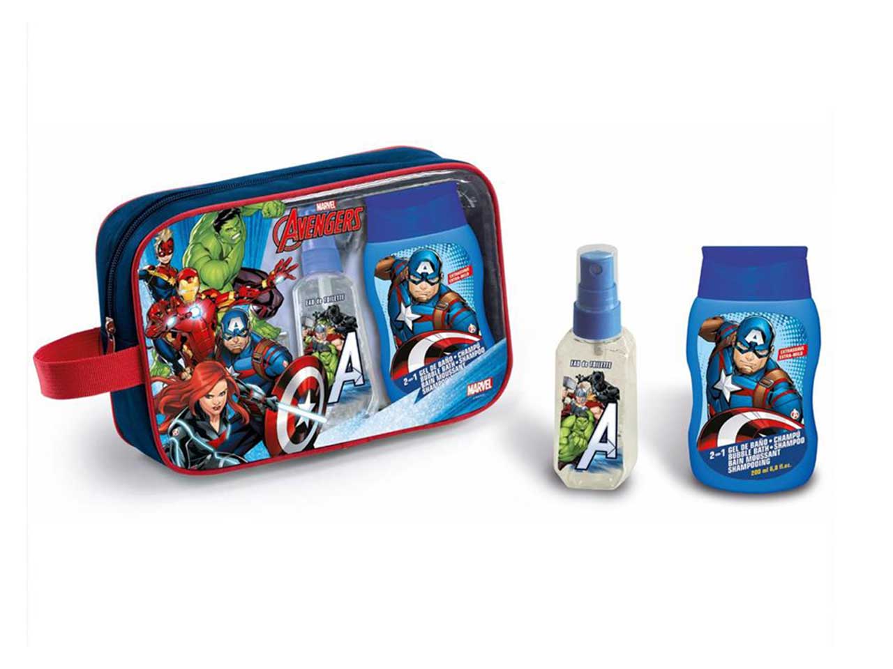 Avengers beauty con profumo da 90ml e shower gel in formato da 300ml