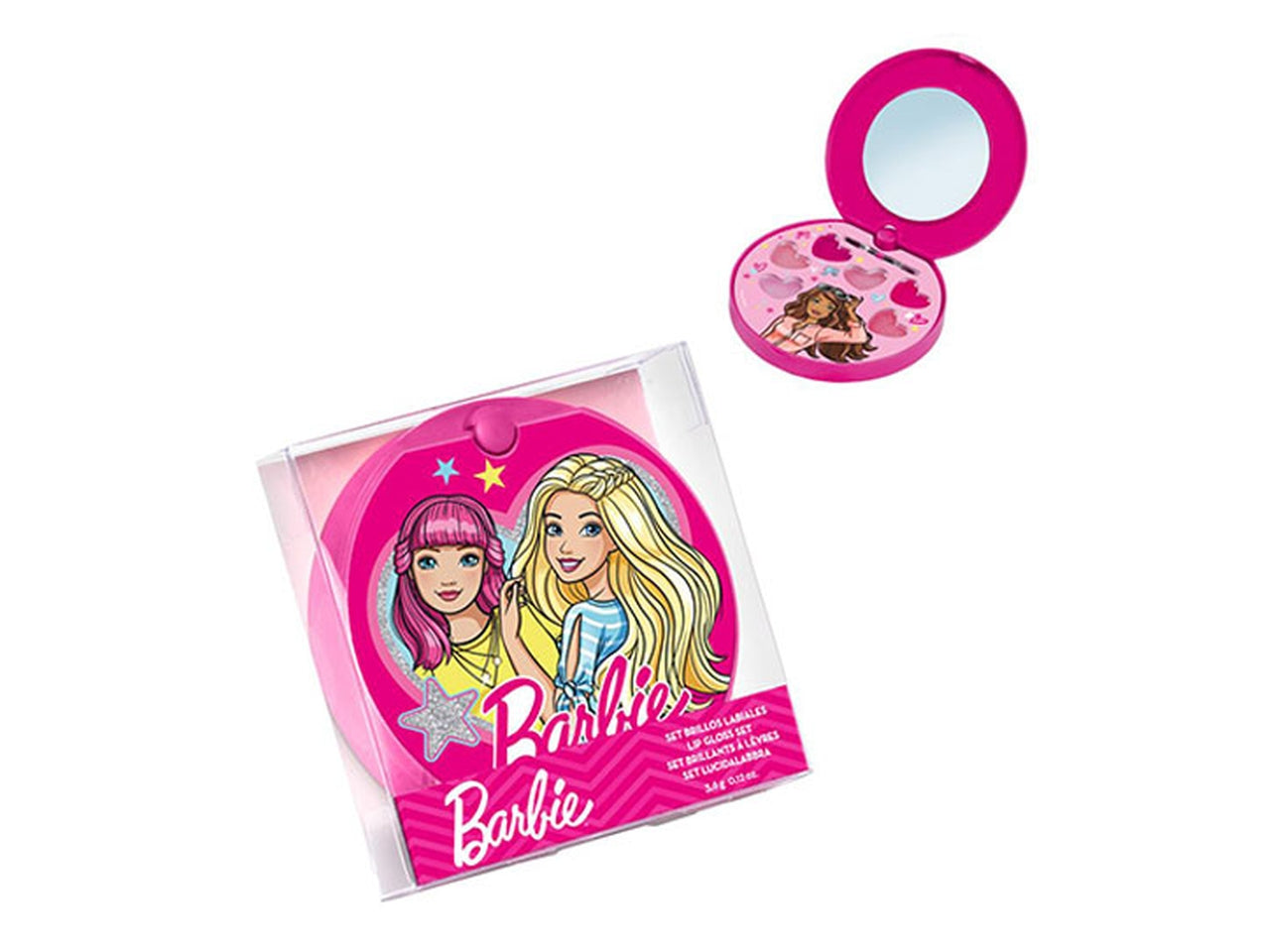 Barbie trousse lip gloss e specchio