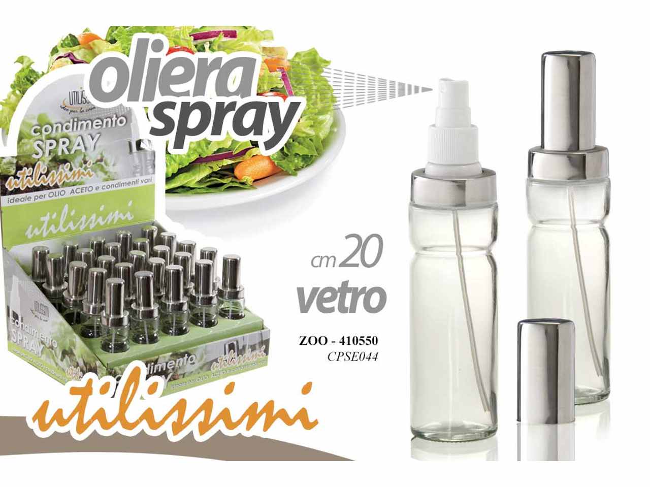 Oliera spray c/tappo 20cm 410550