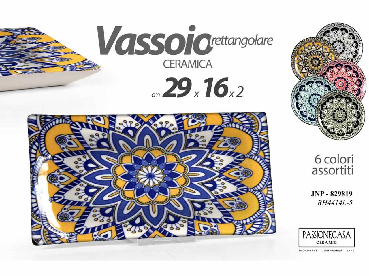 Vassoio 29x16x2cm 829819