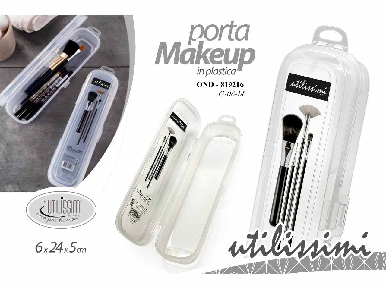 Box make up 6x24x4,5cm 819216