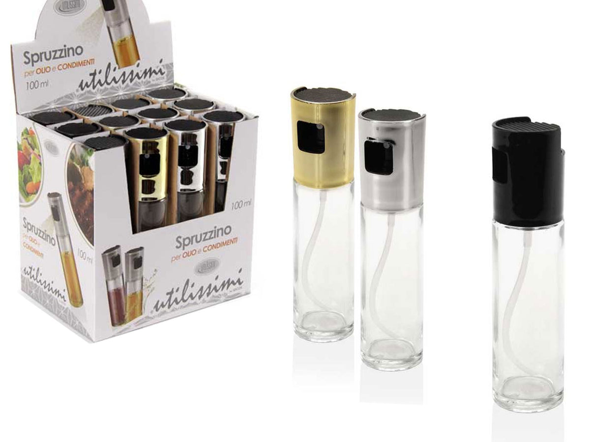 Oliera spray capacita' 100ml misura 4x17cm