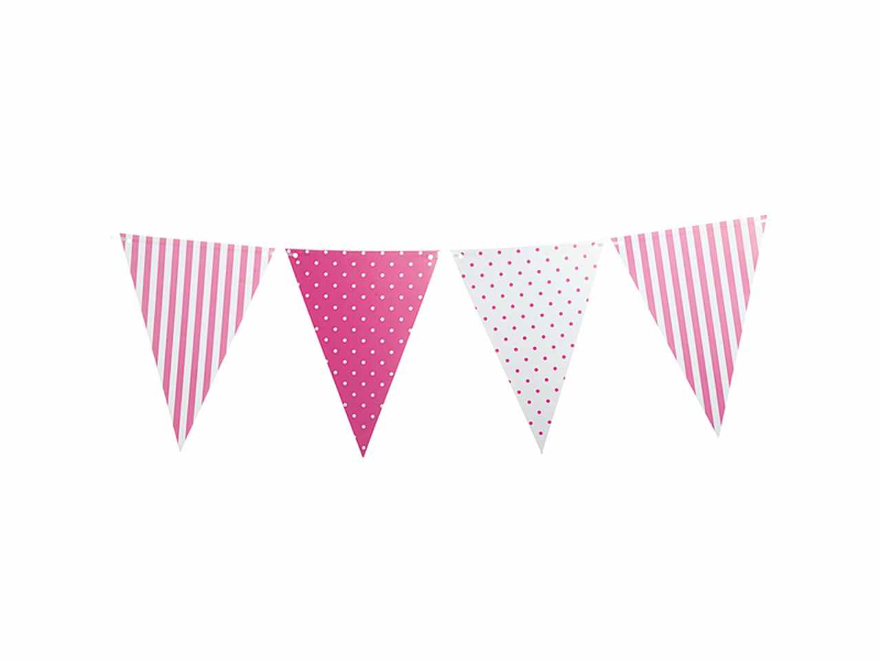 Bandierina in carta fucsia 3,6mt41159