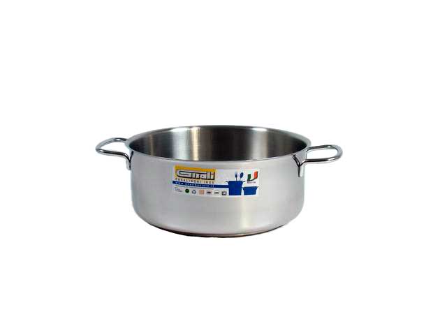 Casseruola fonda 24cm 2 manici c224