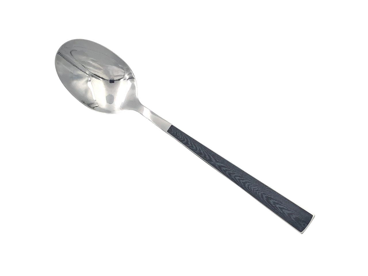 Cucchiaio tavola manico wenge' set da 6 cucchiai