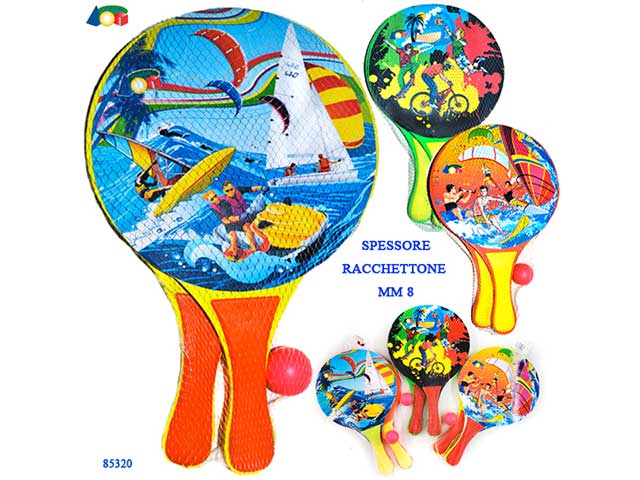 Racchettoni spiaggia con pallina