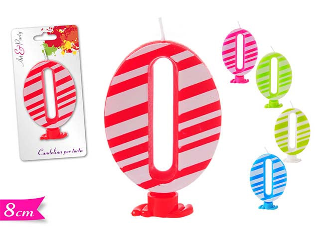 Candelina numerale "0" 565260