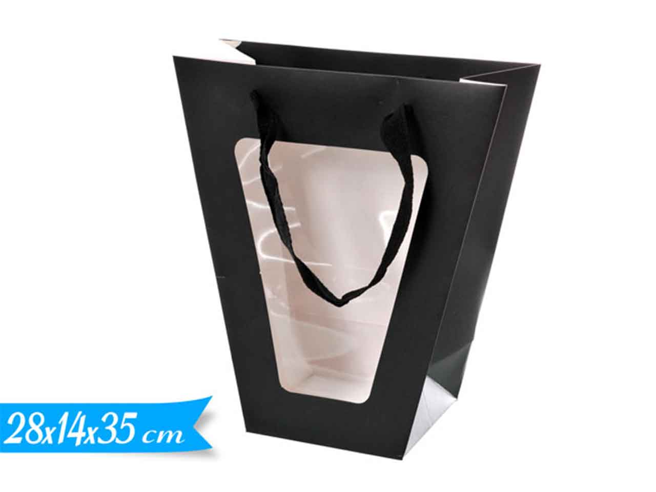 Busta 28x35x14 nero 445631