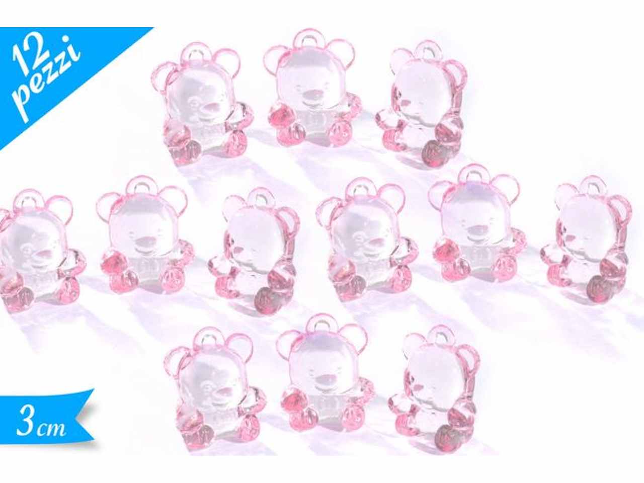Orsetto rosa 12 pezzi 571689