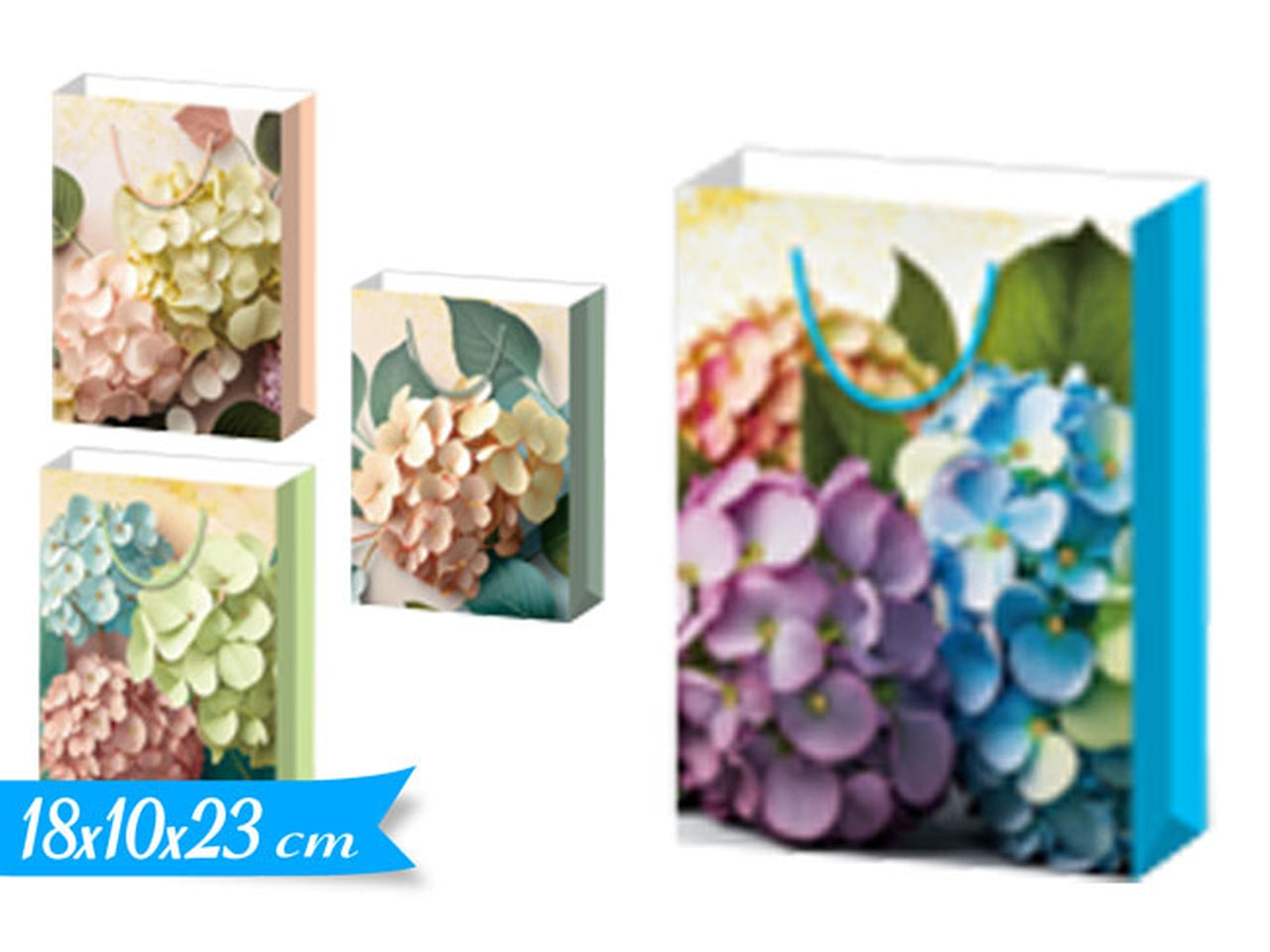 Busta misura 18x23x10cm ass.