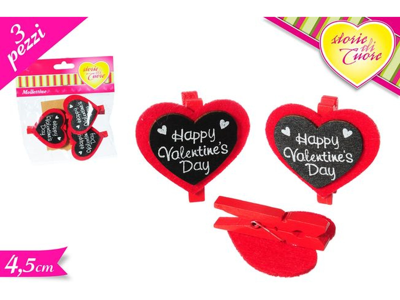 Mollette la confezione comprende 3 mollette