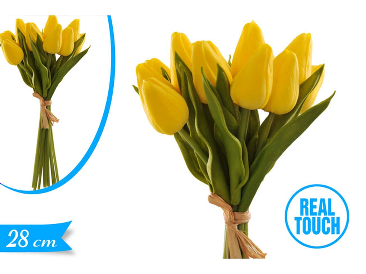Tulipano gomma mazz.giallo 910873151