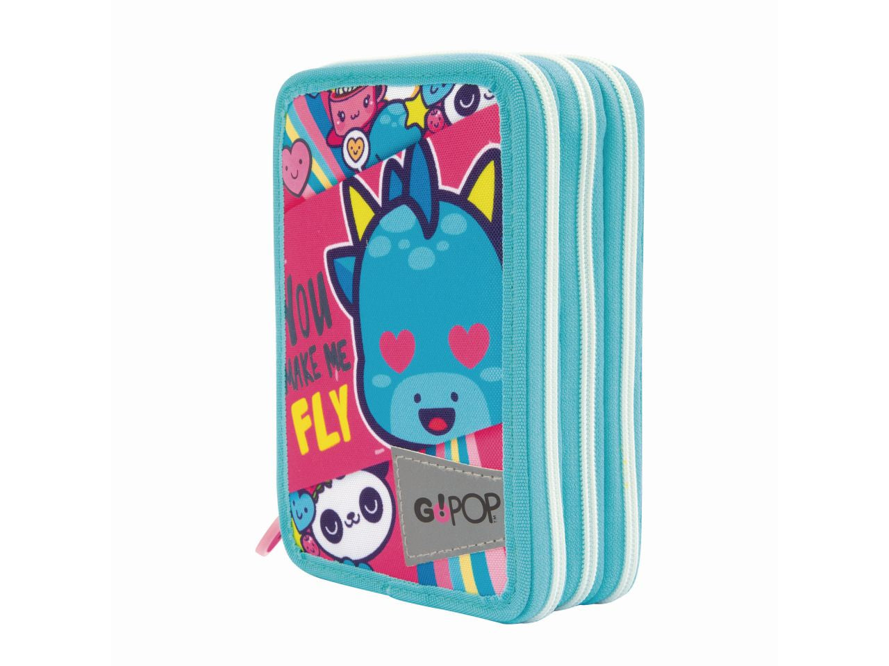 Gopop 23 astuccio triplo love&peace$