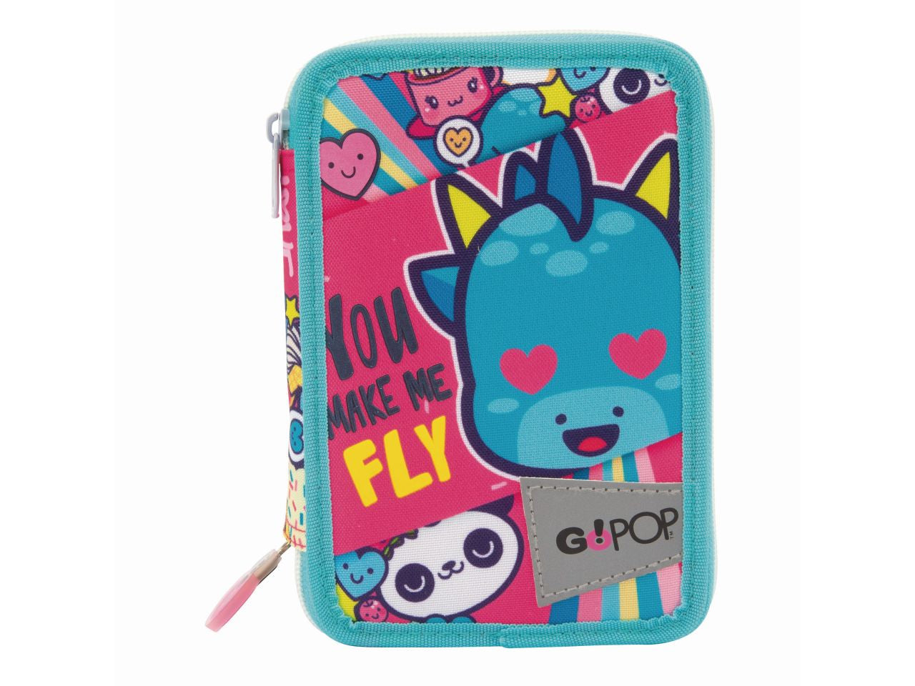 Gopop 23 astuccio triplo love&peace$