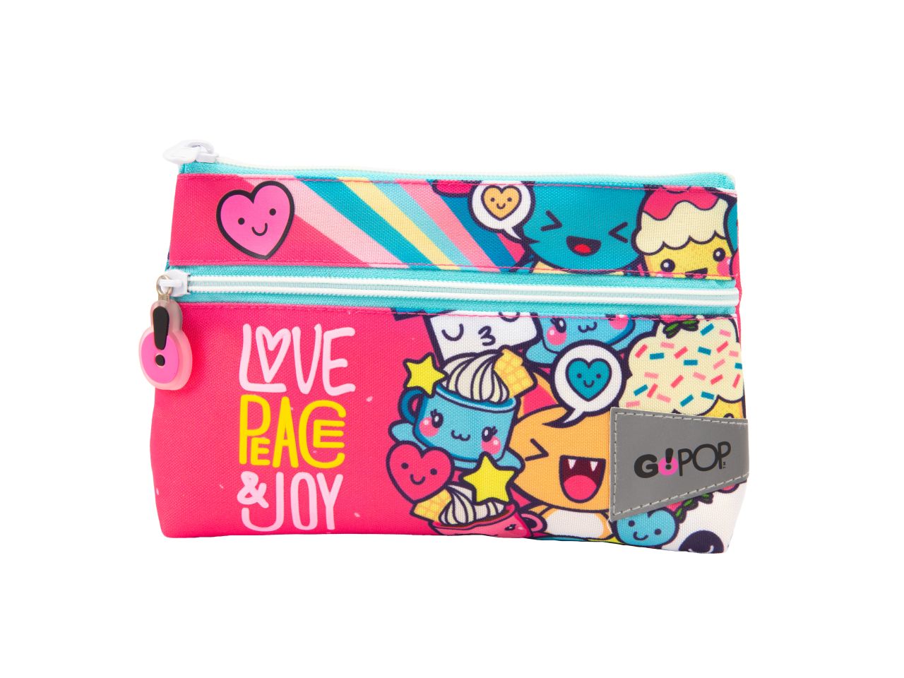Gopop 23 max bustina con 2 zip love&peace$