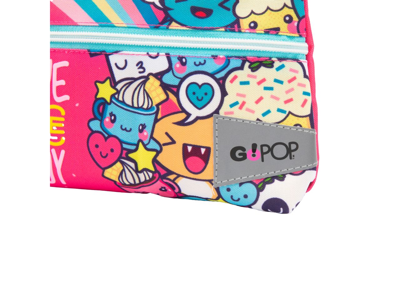Gopop 23 max bustina con 2 zip love&peace$