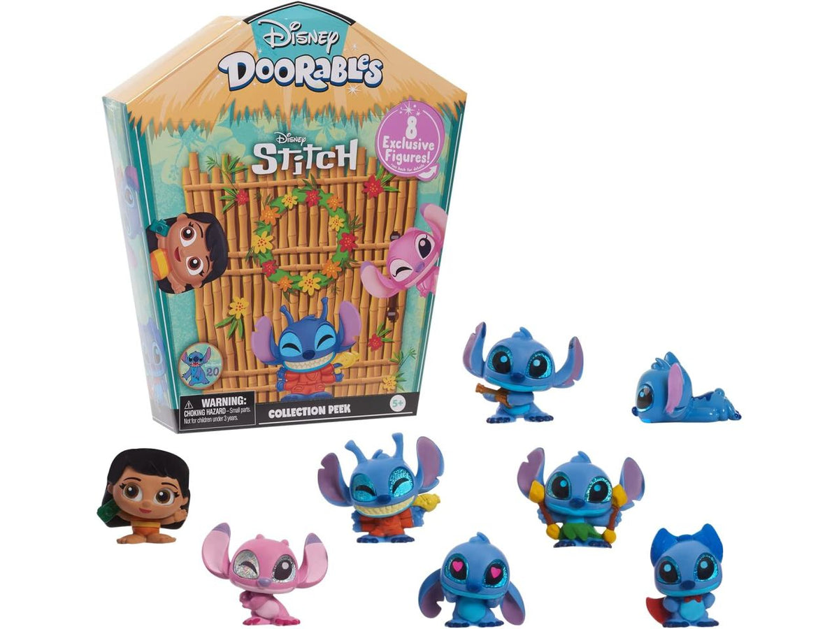 Doorables Stitch, Set Personaggi da Collezione di Lilo & Stitch, per bambini di 4-6 Anni - Giochi Preziosi $