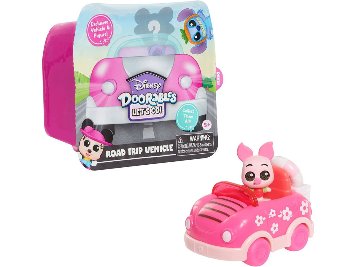 Disney doorables Let's Go Veicoli con Personaggio Casuale! - Giochi Preziosi  $