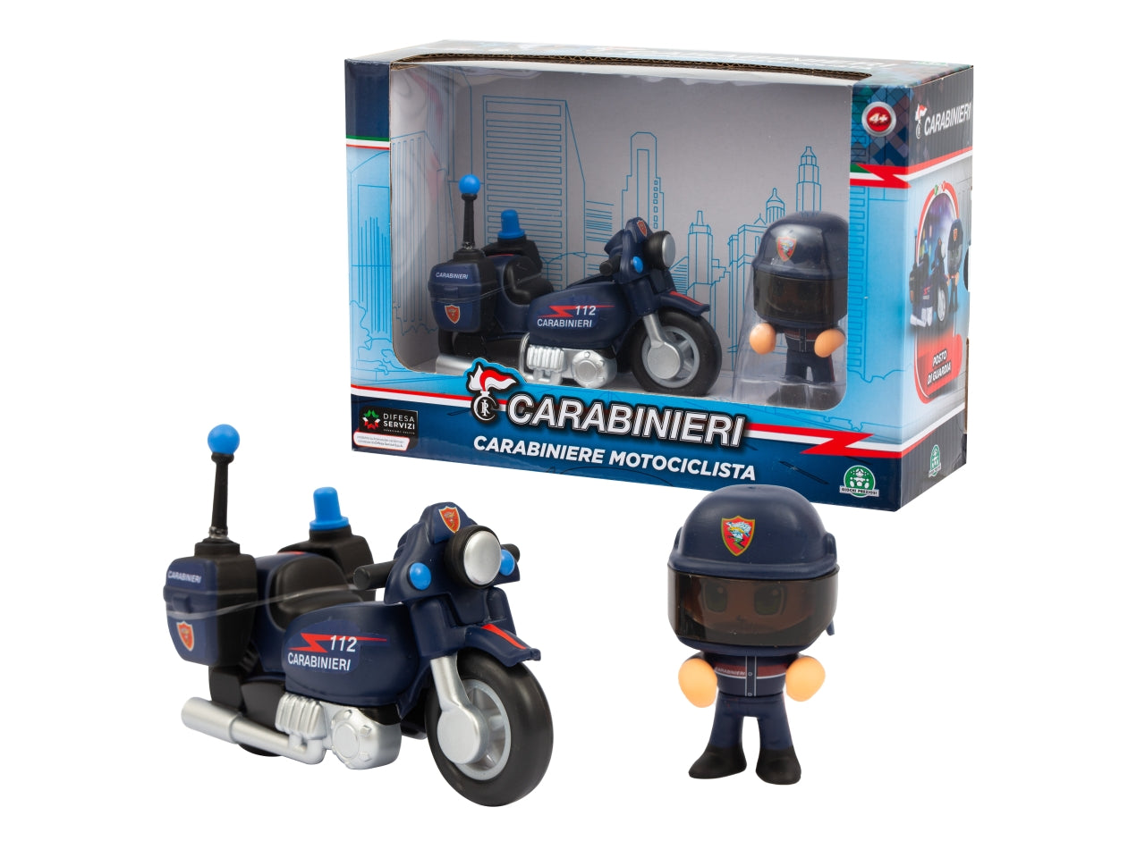 Carabinieri - moto con personaggio