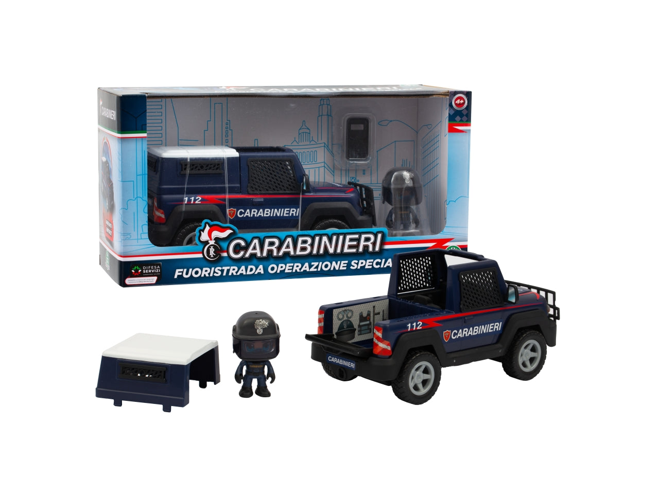 Carabinieri - jeep con personaggio