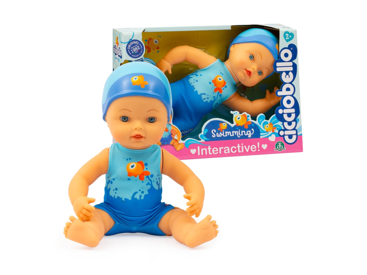 Cicciobello swimming $