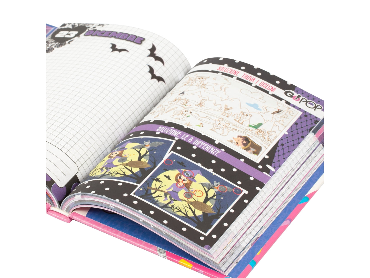 Gopop 24 diario assortito girl, multicolor, Made in Italy - Clementoni$