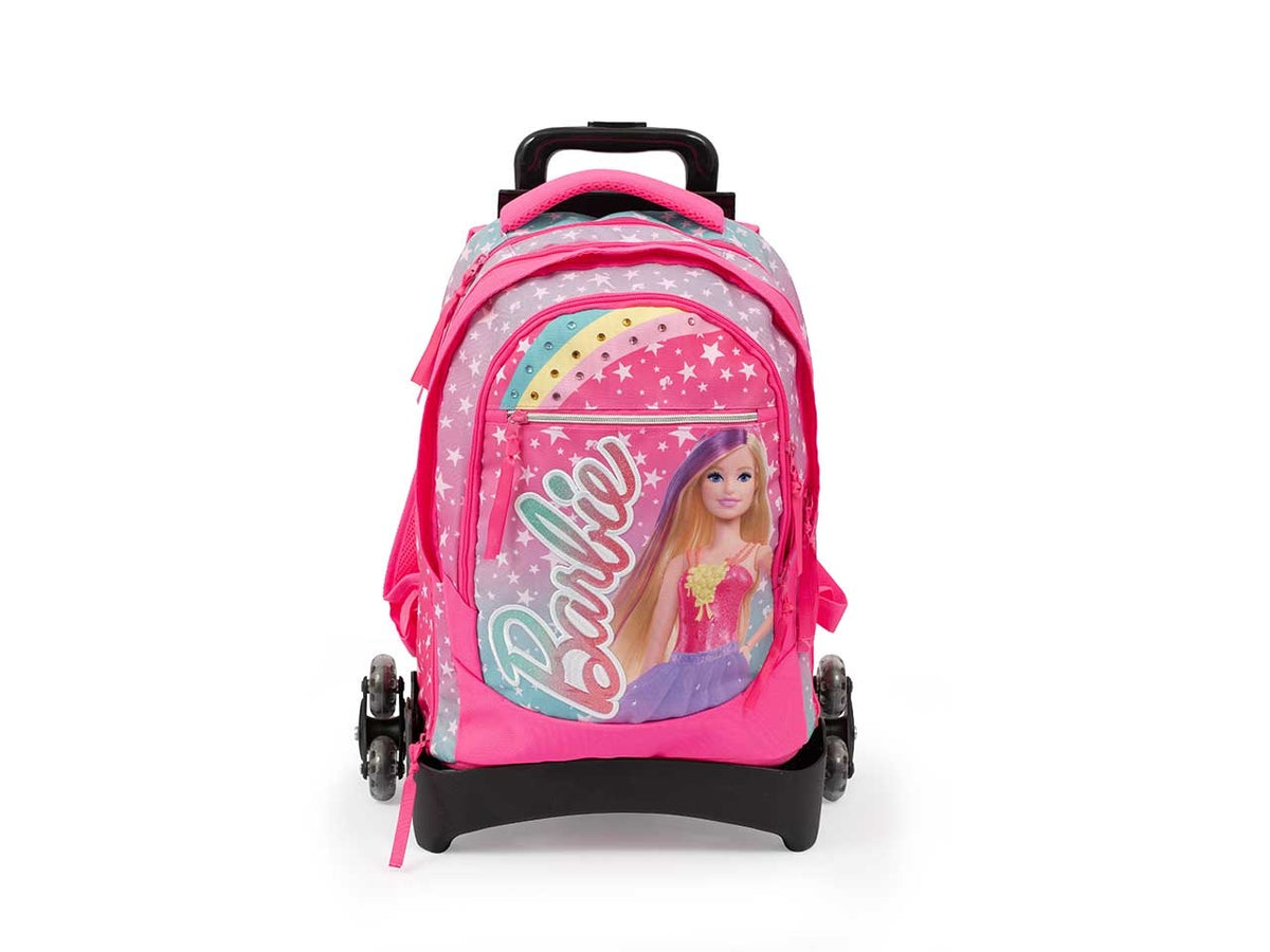 Barbie24 zaino trolly estensibile, multicolor, Made in Italy - Giochi Preziosi$