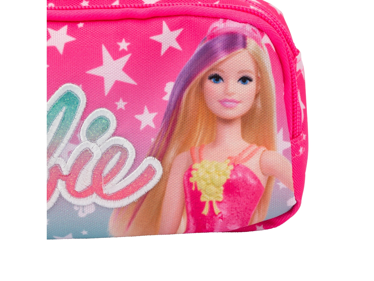 Astuccio Maxi Bustina Barbie - Portapenne Scuola Barbie, 2 Zip, Capienti Tasche Per Pastelli Pennarelli E Tutto Il Materiale Scolastico Necessario Dimensioni 22X6X14 - Giochi Preziosi$