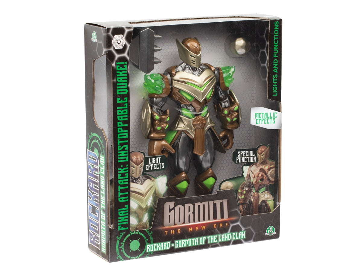 Gormiti the new era gormiti con funzione luce e attacco 27cm - Action figure alte 27 cm articolate e raffiguranti i quattro - Giochi Preziosi $