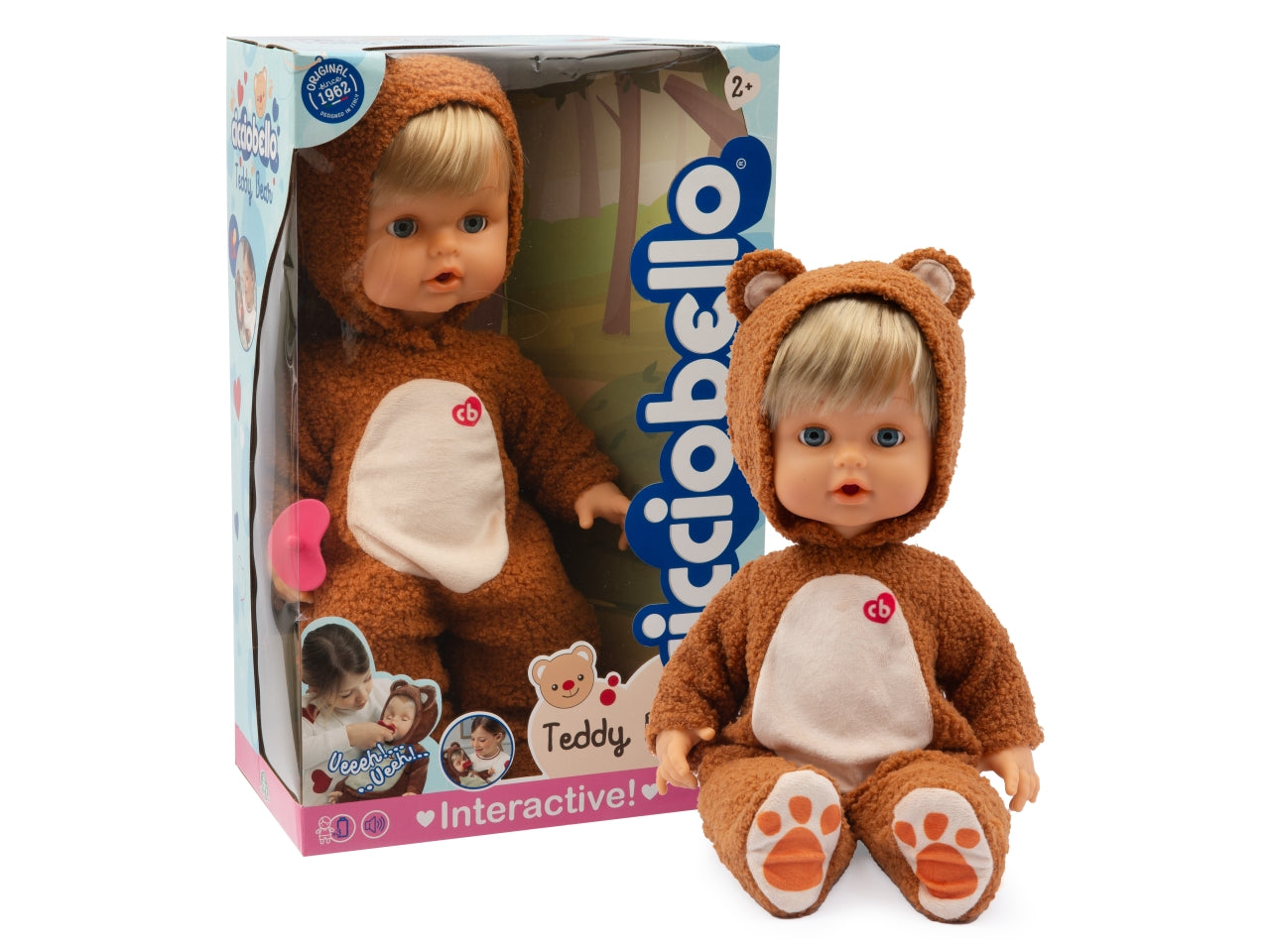 Cicciobello teddy bear - Cicciobello Teddy Bear Ã¨ una bambola di 42 cm che - Giochi Preziosi