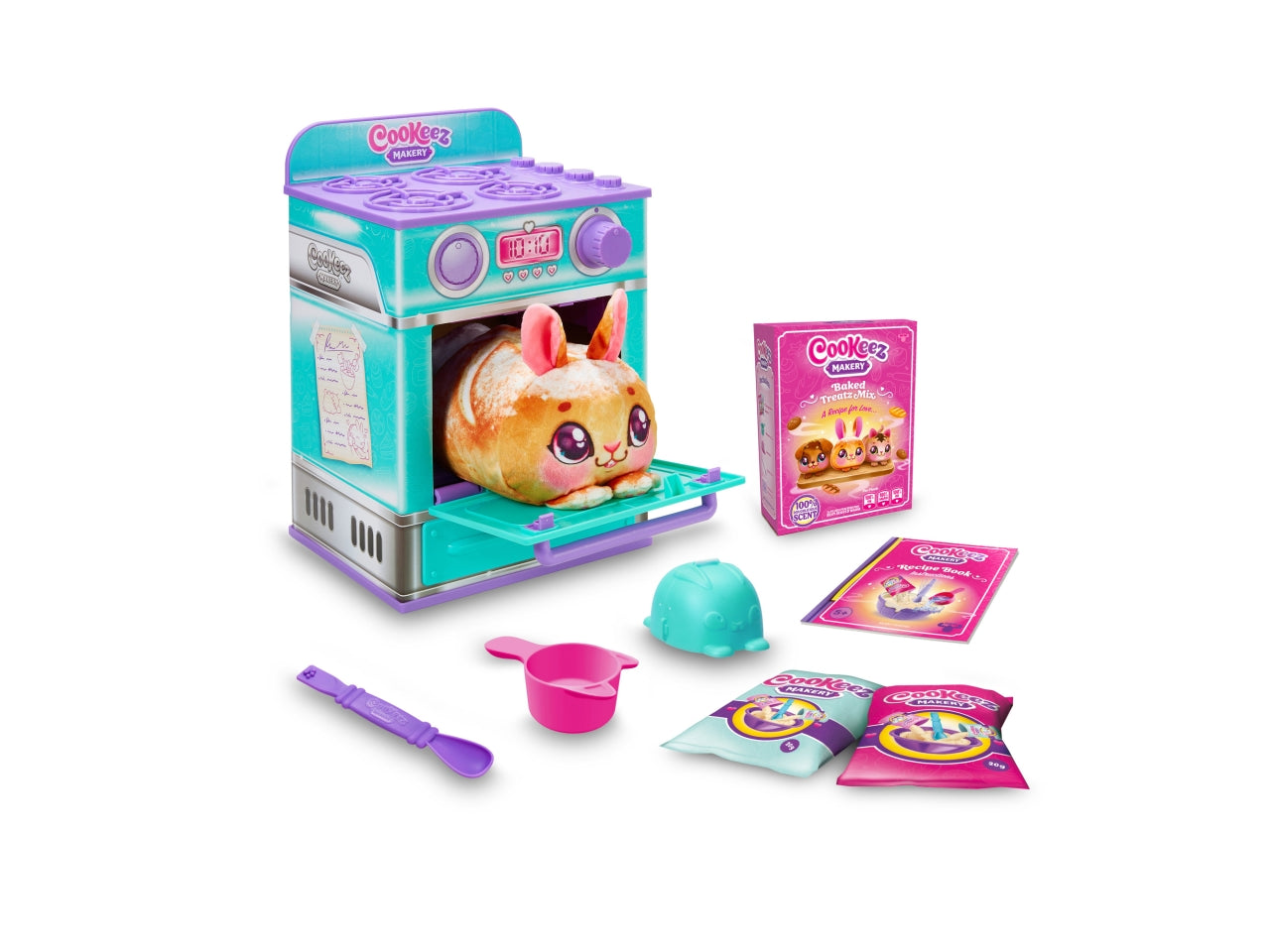 Cookeez makery, forno giocattolo con peluche interattivo per bambine dai 5+ anni - Giochi Preziosi $