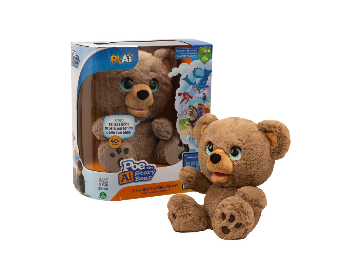 Playi poe raccontastorie - Poe Ã¨ il primo peluche che sfrutta l'intelligenza artificiale per - Giochi Preziosi $