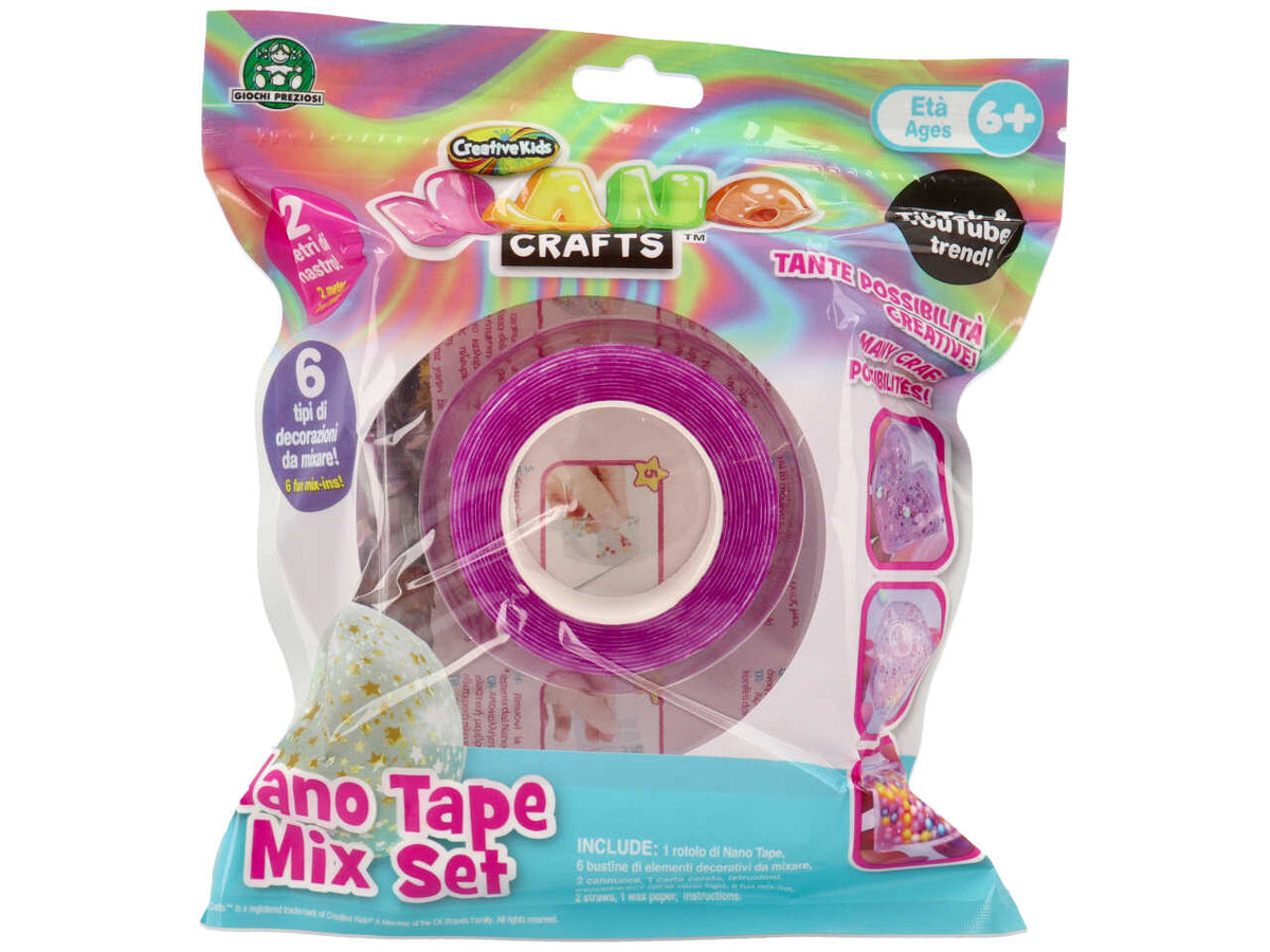 Nano craft nastri nano tape - Lâarticolo perfetto per chi Ã¨ alle prime armi e vuole - Giochi Preziosi, Adatto per 6+ | Giochi Preziosi $