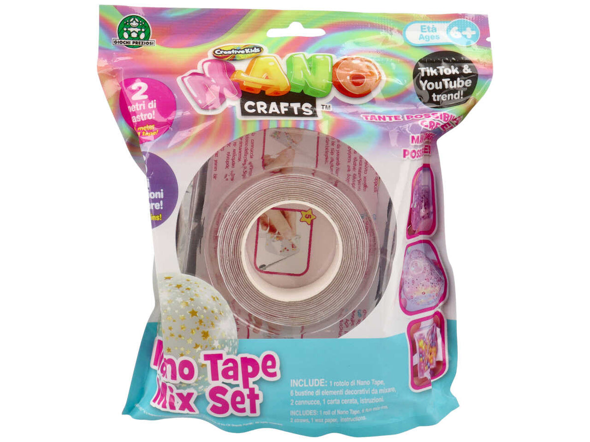Nano craft nastri nano tape - Lâarticolo perfetto per chi Ã¨ alle prime armi e vuole - Giochi Preziosi, Adatto per 6+ | Giochi Preziosi $