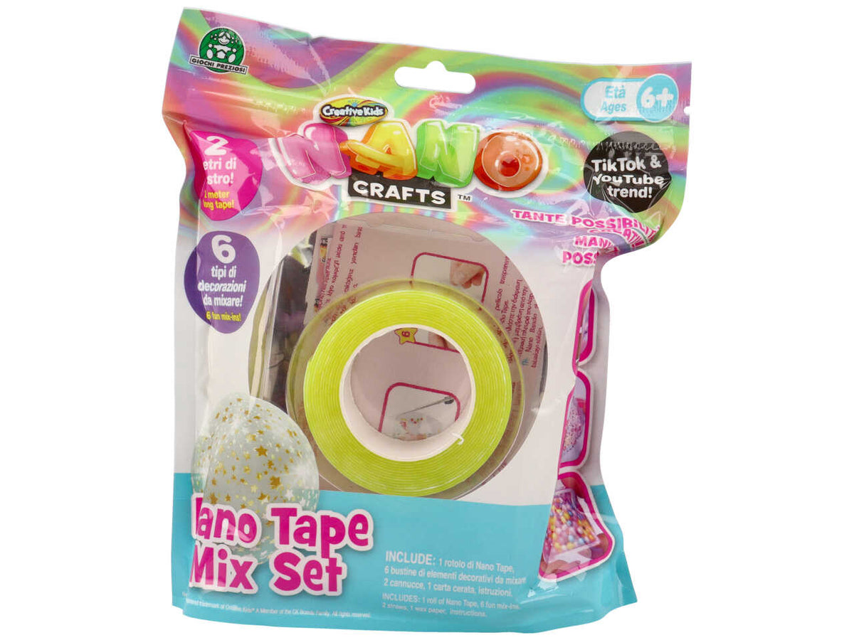 Nano craft nastri nano tape - Lâarticolo perfetto per chi Ã¨ alle prime armi e vuole - Giochi Preziosi, Adatto per 6+ | Giochi Preziosi $
