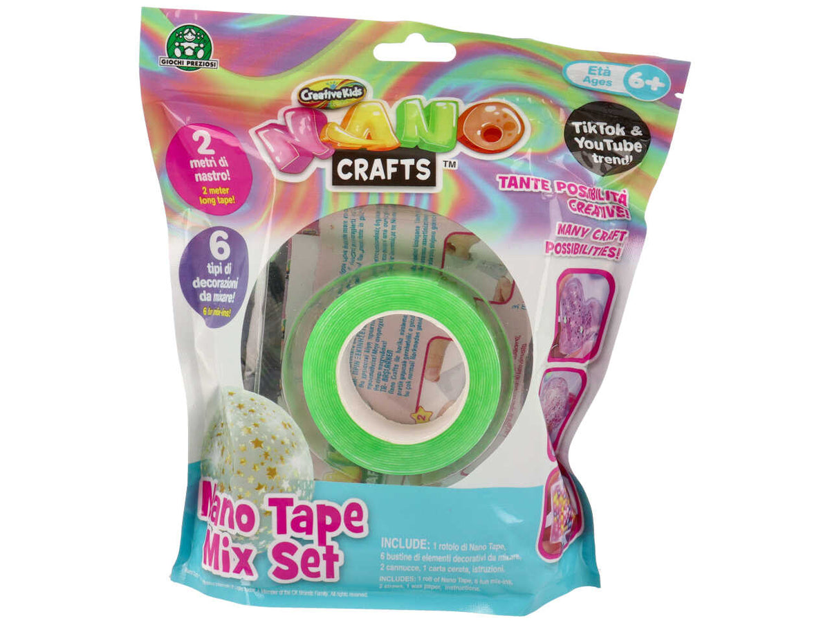 Nano craft nastri nano tape - Lâarticolo perfetto per chi Ã¨ alle prime armi e vuole - Giochi Preziosi, Adatto per 6+ | Giochi Preziosi $