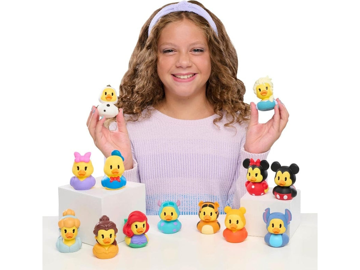 Disney ducks single 7cm - Simpatiche paperelle che riproducono i personaggi piÃ¹ famosi dei cartoni - Giochi Preziosi $
