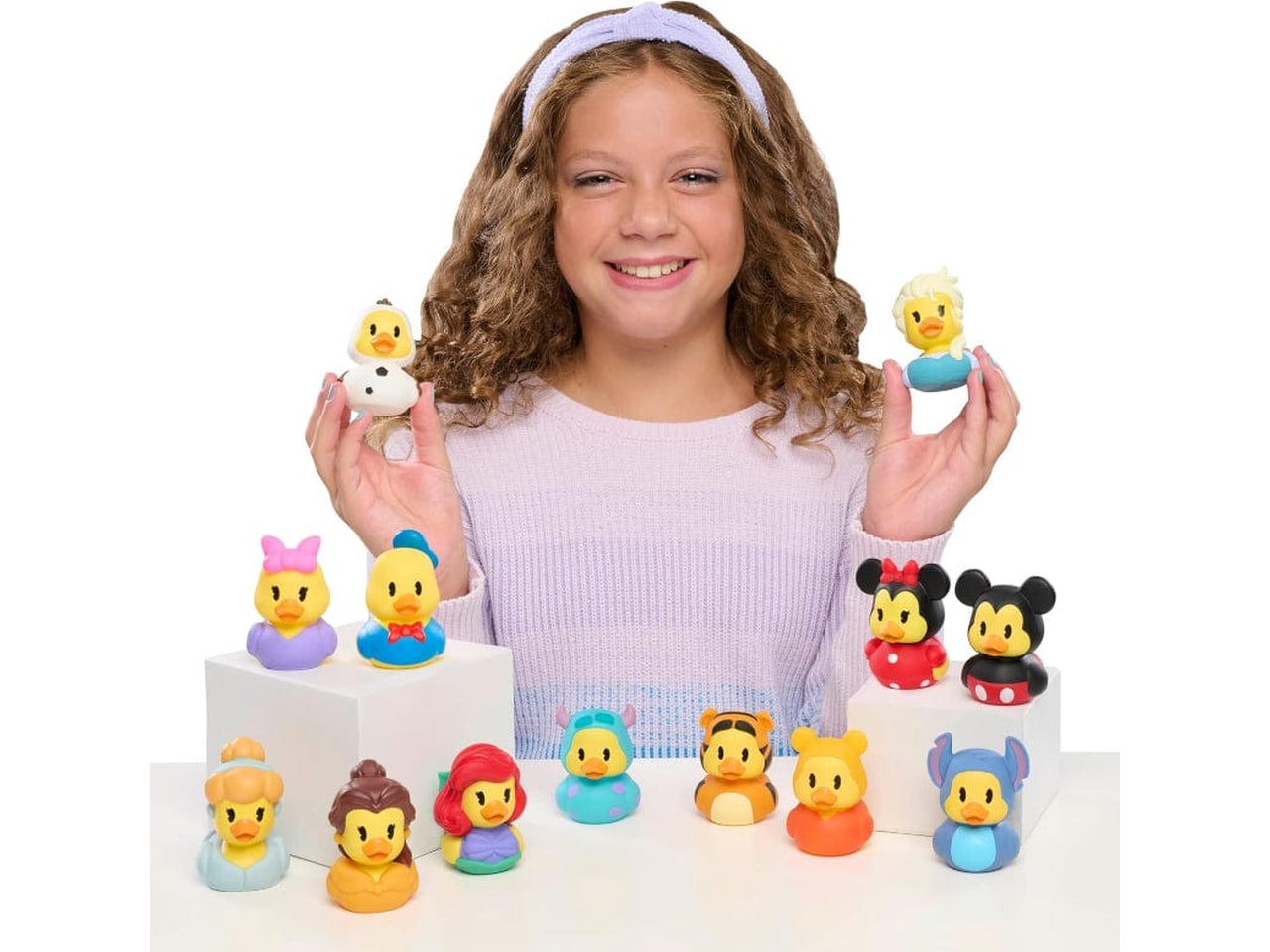 Disney ducks single 7cm - Simpatiche paperelle che riproducono i personaggi piÃ¹ famosi dei cartoni - Giochi Preziosi $