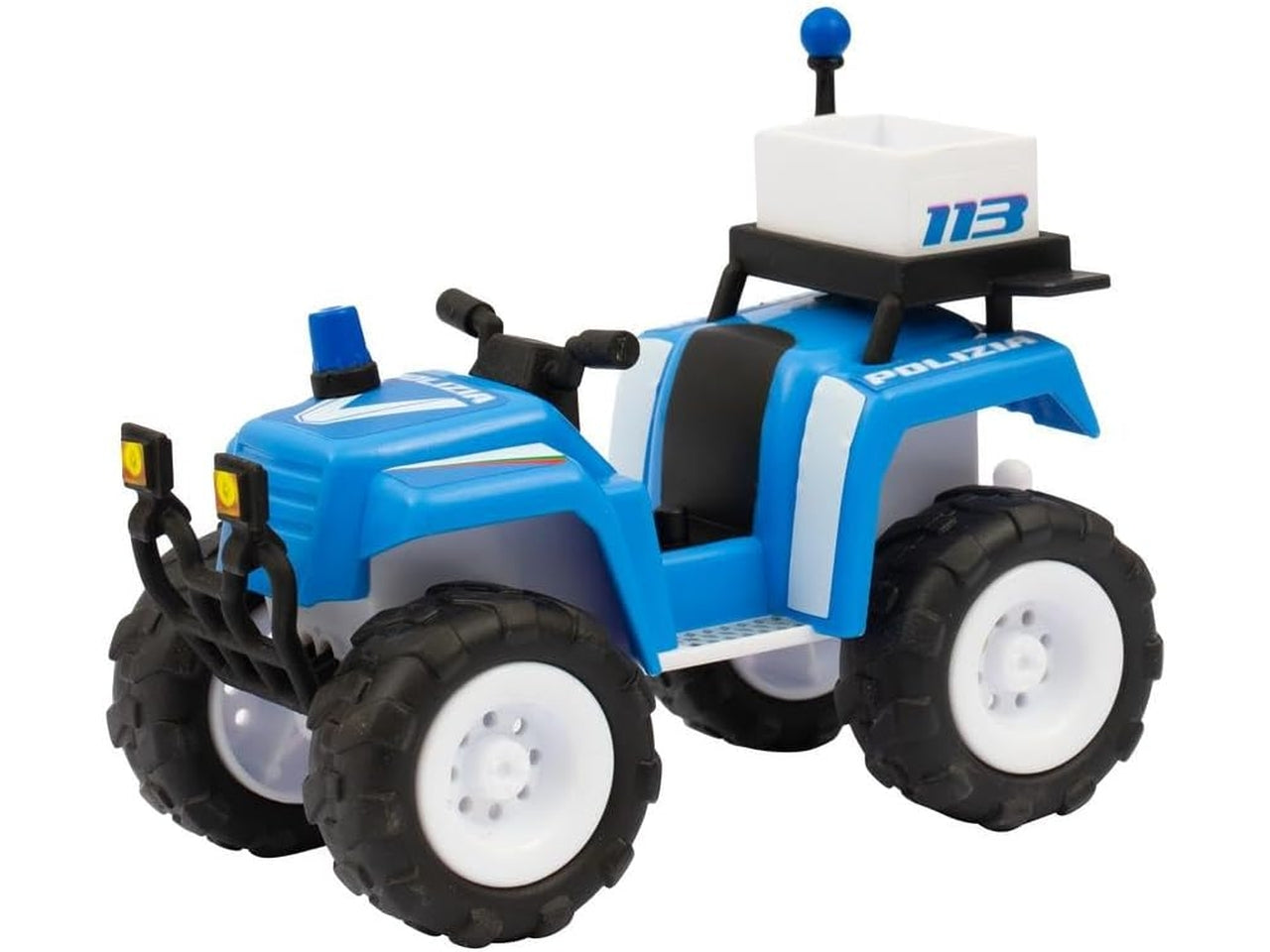Quad della Polizia, pronto intervento con personaggio di 7 cm in divisa per bambini dai  4+ anni - Giochi Preziosi