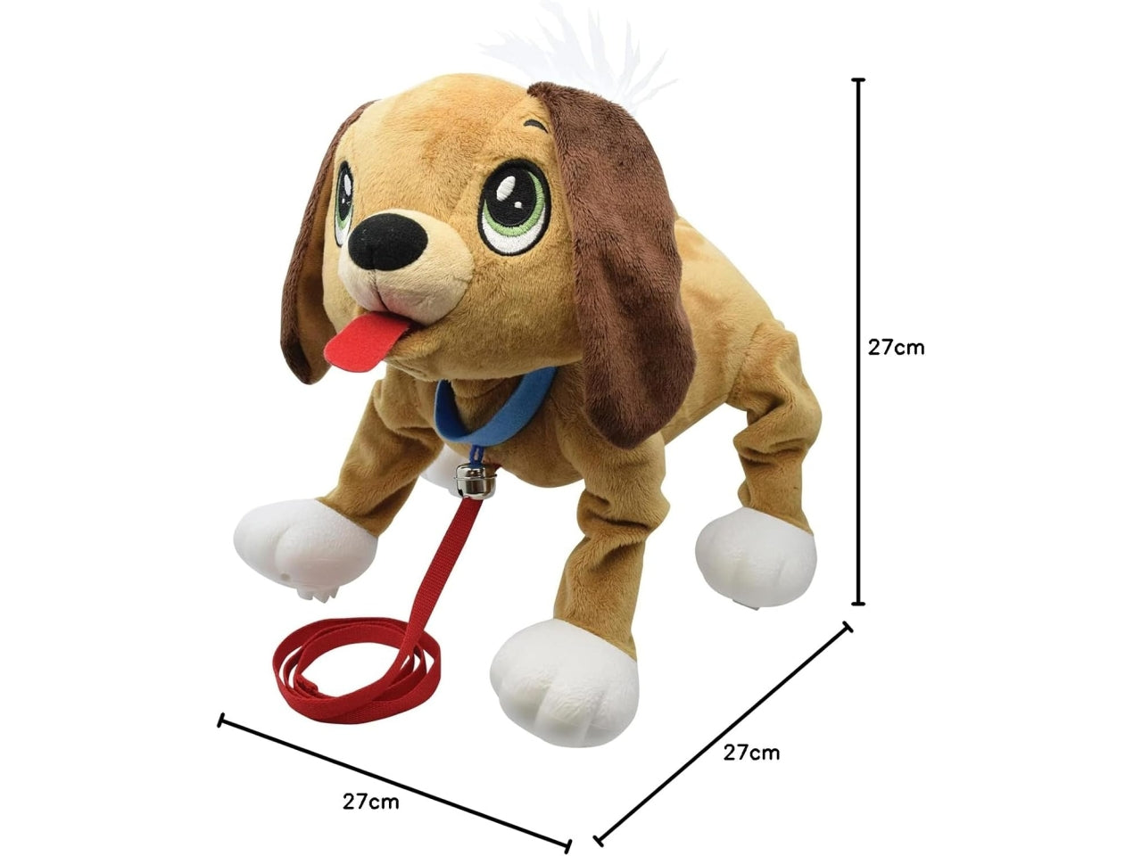 Peppy pups brown dog $