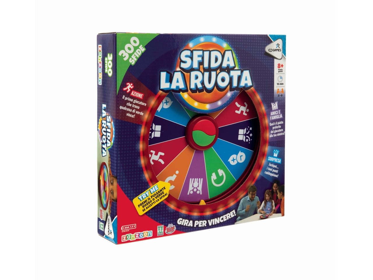 Gioco di ruolo Sfida la ruota adatto per 8+ | Grandi Giochi