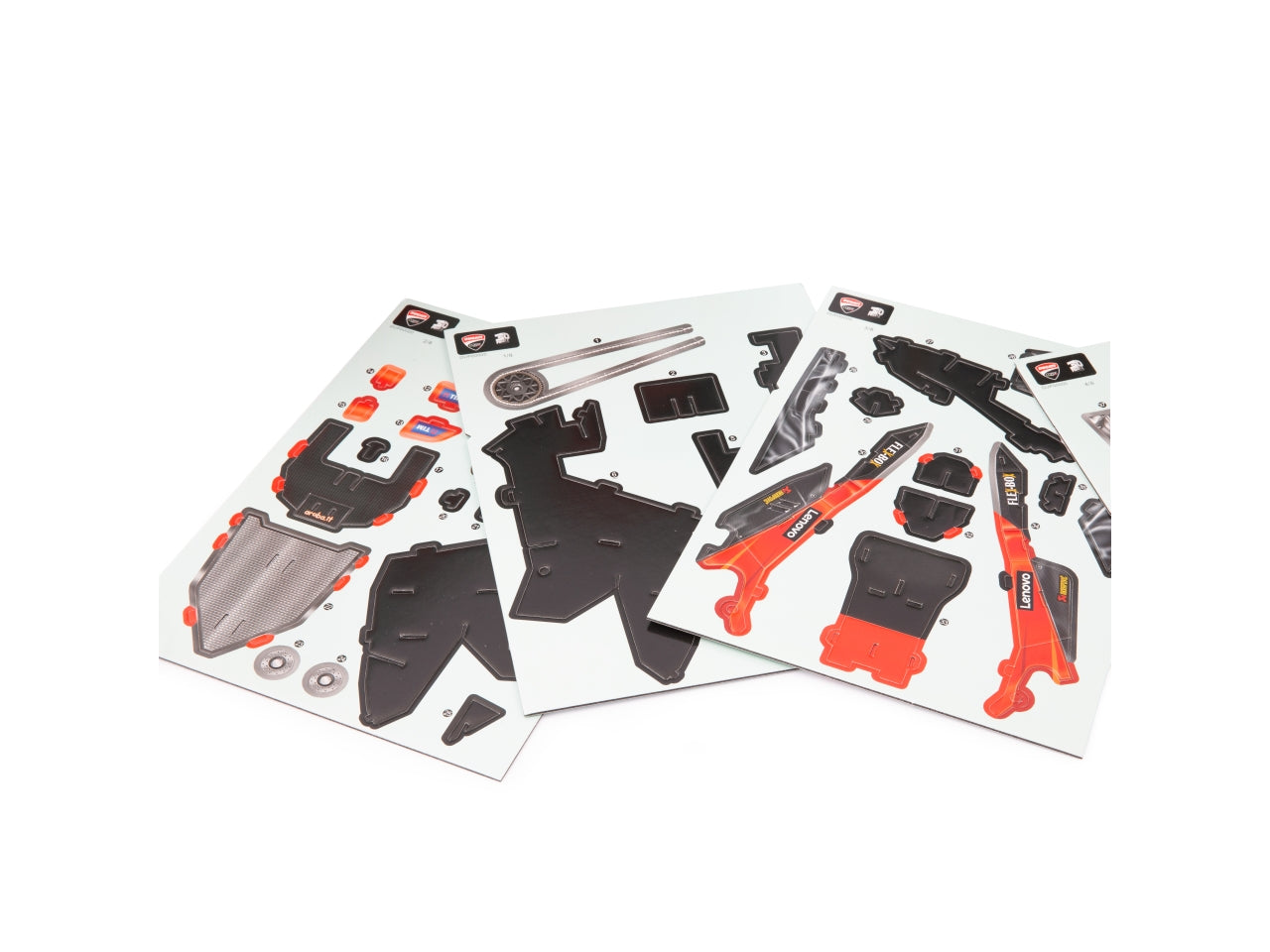 Ducati puzzle 3d moto desmo16 98 pezzi, Colore: multicolor | Grandi Giochi