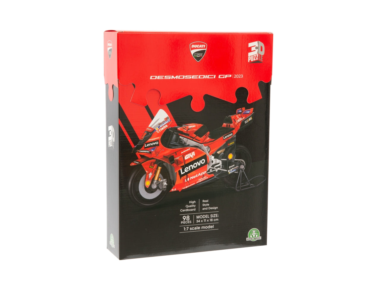 Ducati puzzle 3d moto desmo16 98 pezzi, Colore: multicolor | Grandi Giochi