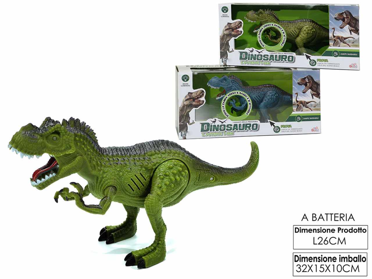 Il potente t-rex b/o lu/su/mov.120321