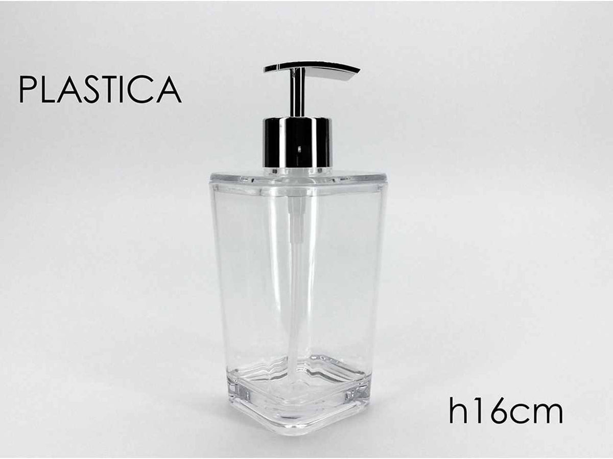 Dosasapone 330ml in plastica trasparente