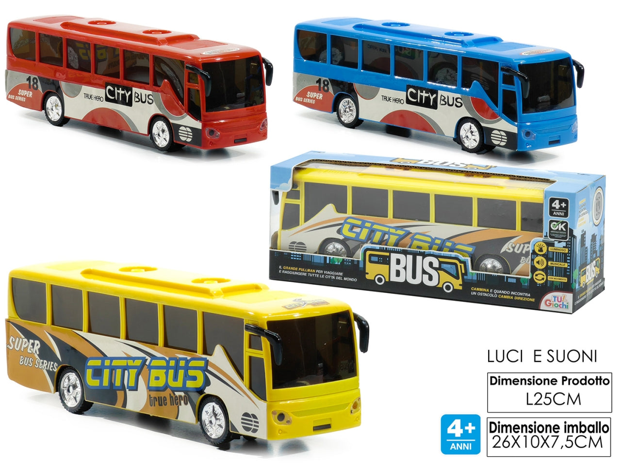 Autobus c/luci e suoni 108708