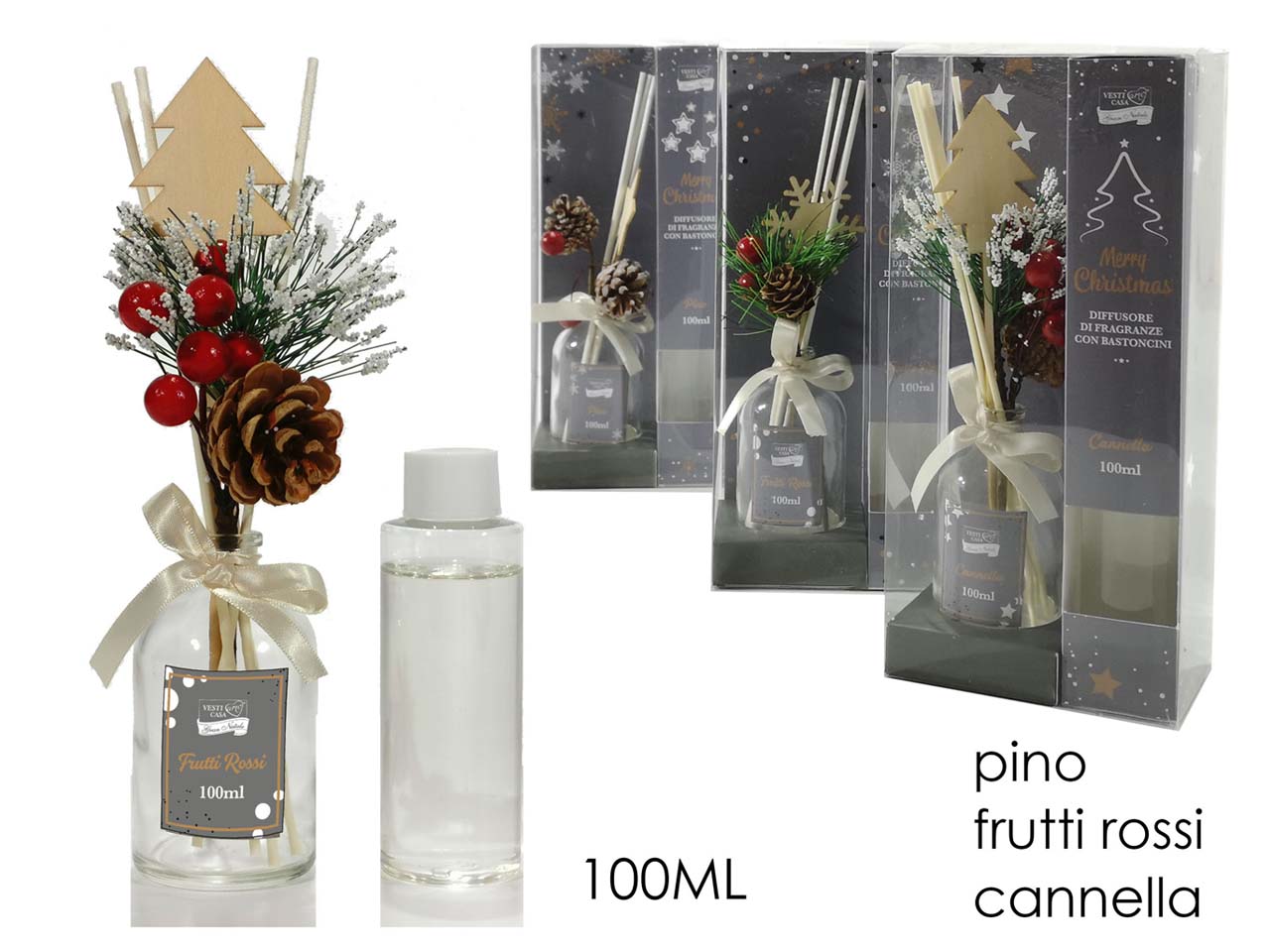 Profumatore ambiente natalizio 100ml 699500