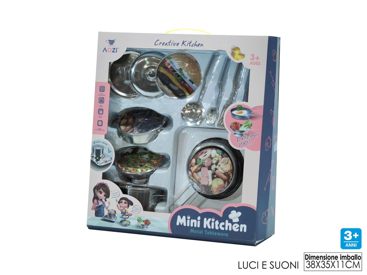 Set cucina con accessori $